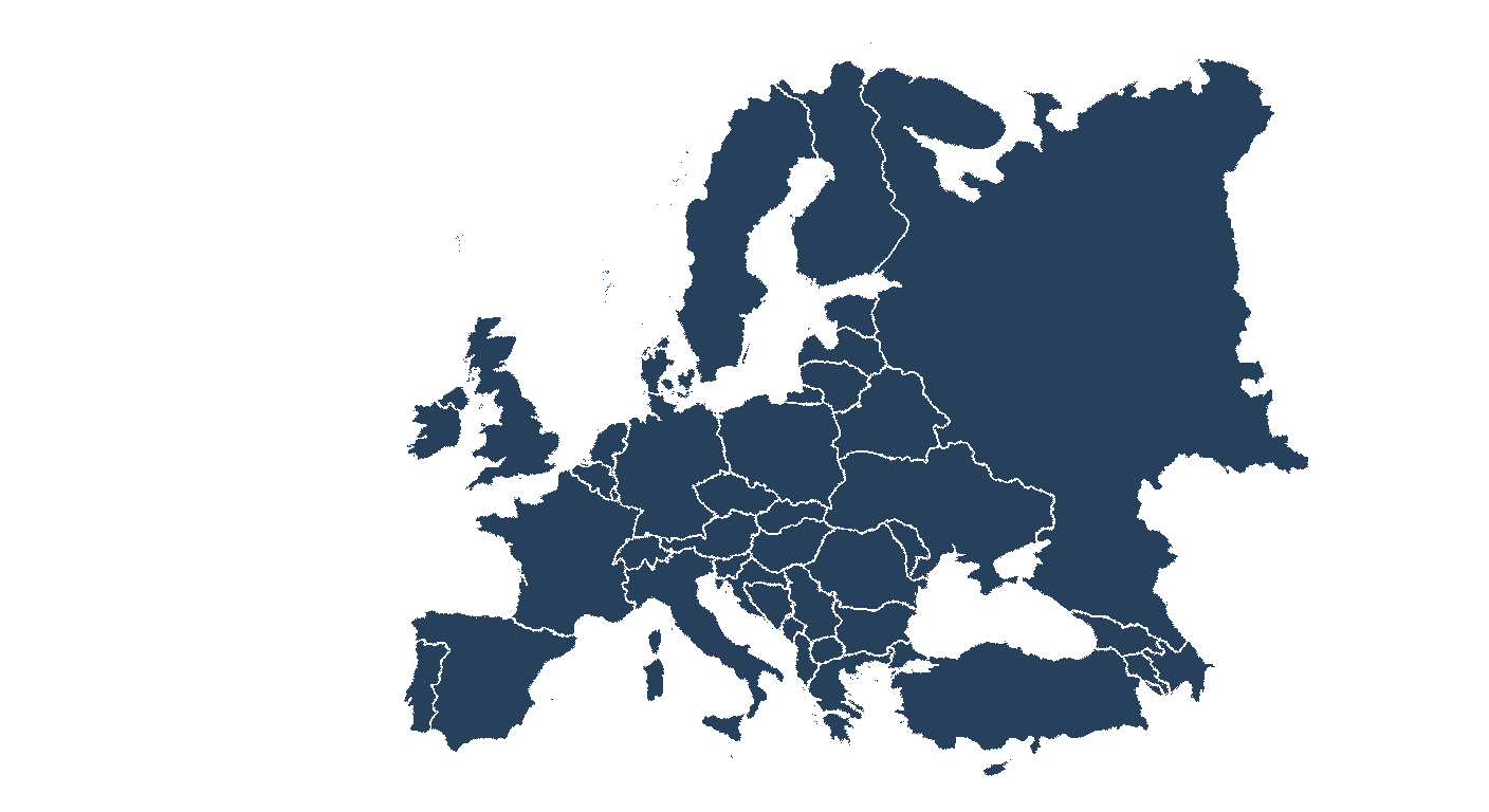 Eastern Europe map