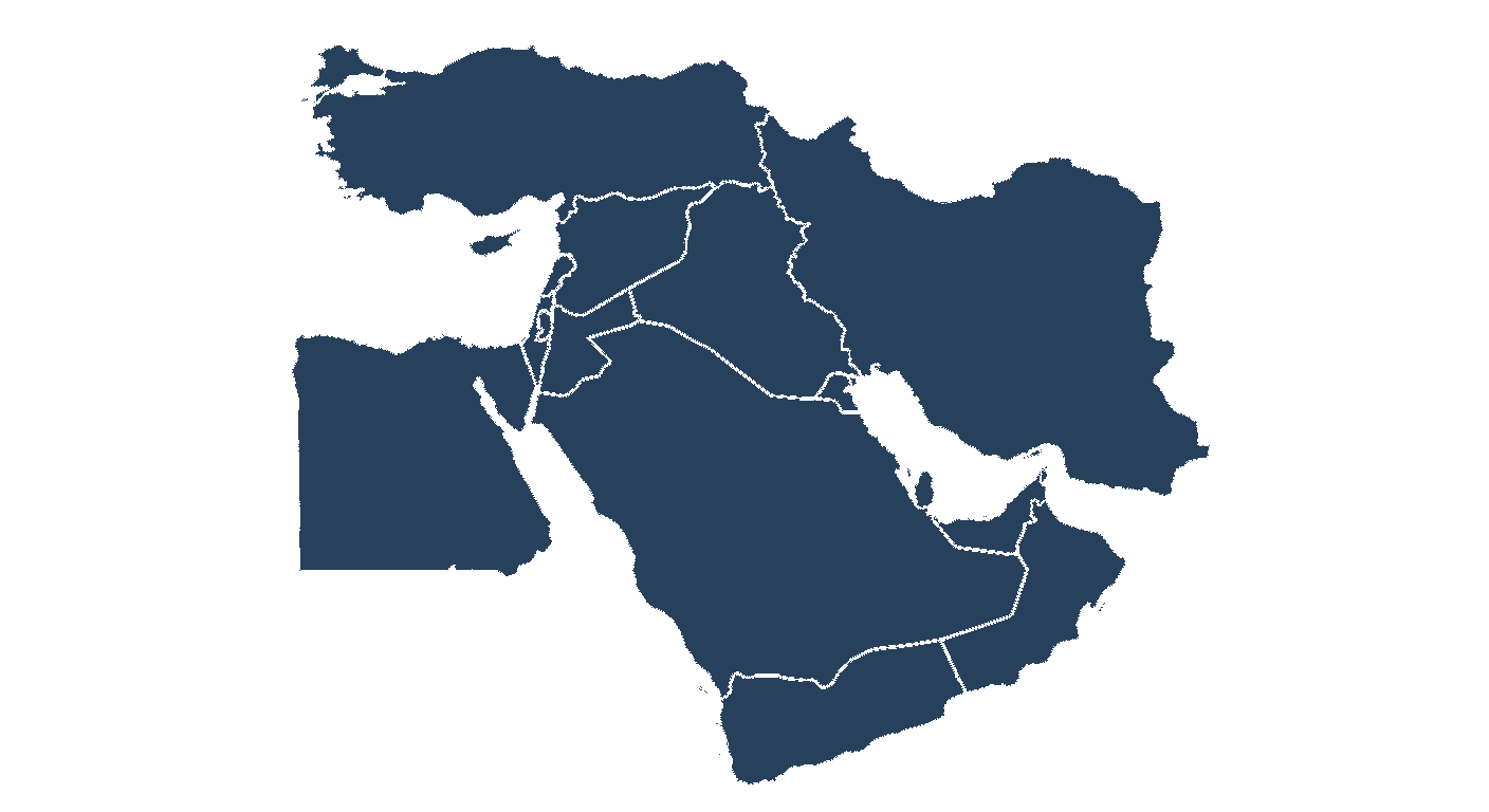 Middle East map